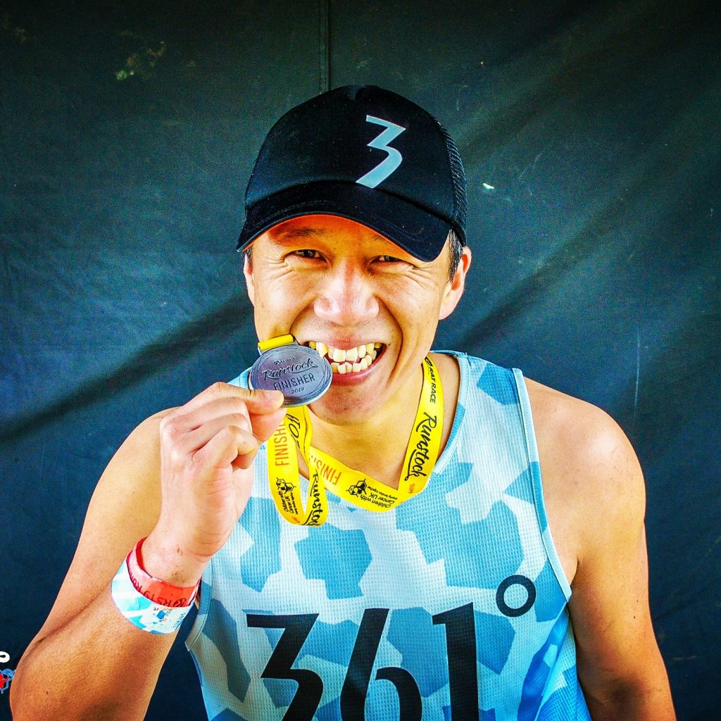 RatRace Runstock 2019 Wil Chung finisher